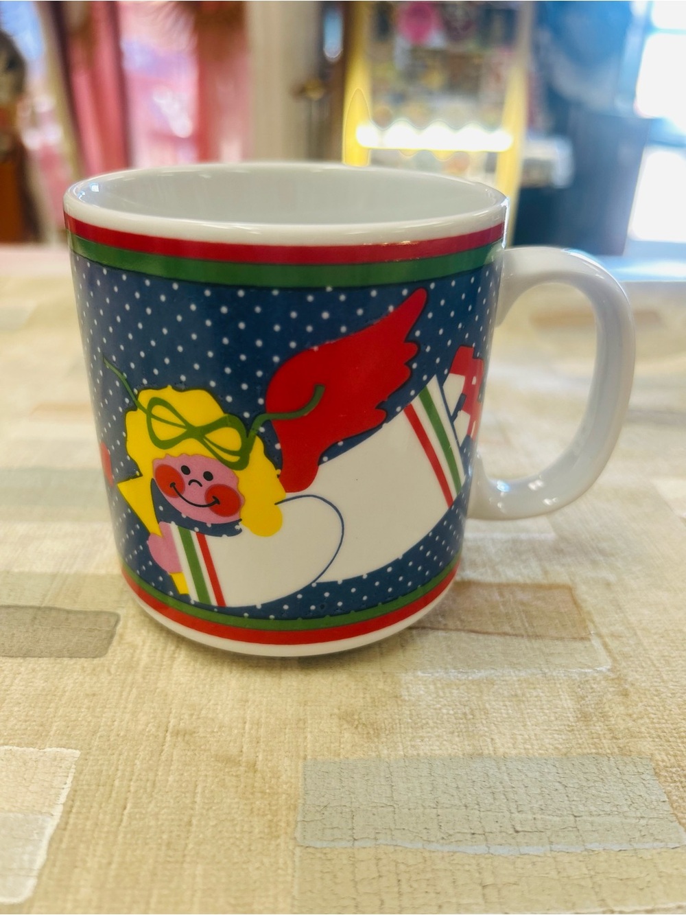 Vintage 1980’s Christmas Mug